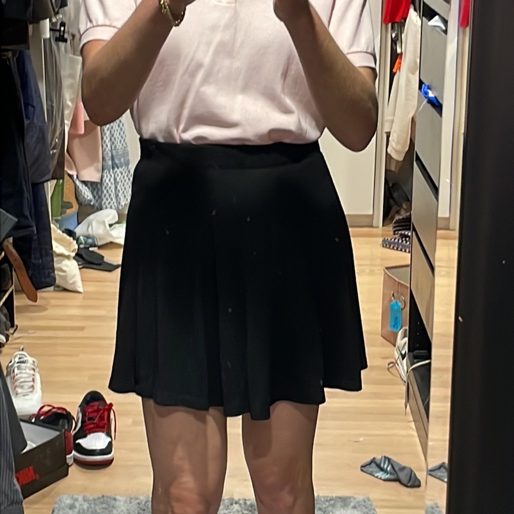 Monrow knit tennis skirt
